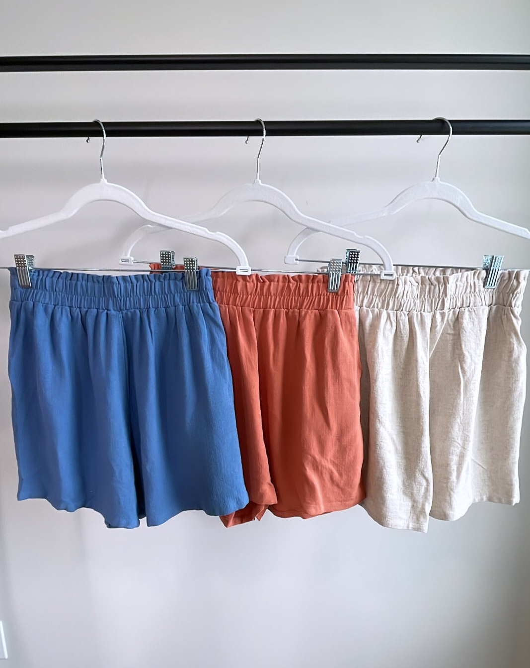 Linen shorts